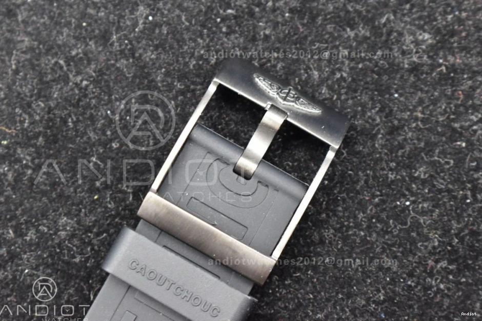 Automatic Strap Superocean Black 1:1 Bezel On Black Edition Dial Best A2824 Black TF 44 Rubber 0523